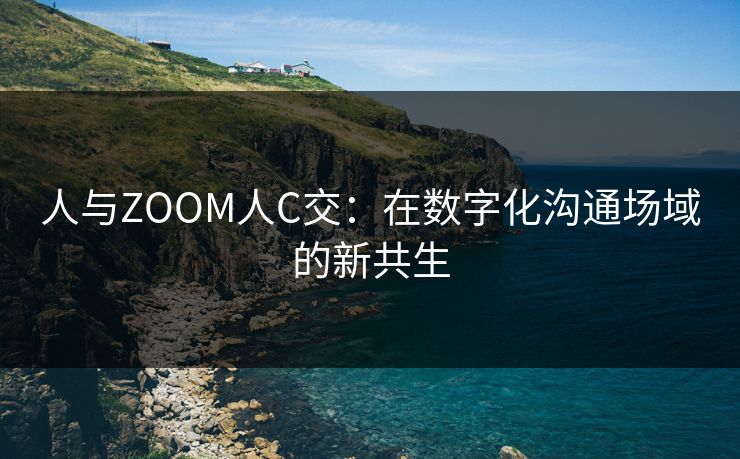 人与ZOOM人C交：在数字化沟通场域的新共生